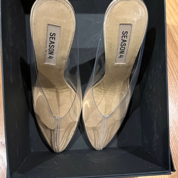 Yeezy Season 4 Perspex Heels - Picture 3 of 7